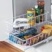 Two Tier Under Sink Sliding Baskets- 14 Inch