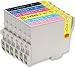 Epson T048(1BK/1C/1M/1Y/1LC/1LM) 6pk Compatible Patent free Ink Cartridges-Stylus Photo R200 Photo R220 Photo R300 Photo R300M Photo R320 Photo R340 Photo RX500 Photo RX600 Photo RX620