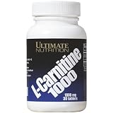 Ultimate Nutrition L-Carnitine, 1000 mg, 30-Count Bottle