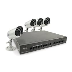 SVAT CV0204DVR Web-Ready DVR Security System  with 4 High-Resolution Indoor/Outdoor Night Vision Surveillance Cameras
