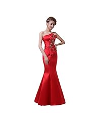 Lace-Up Sequined Satin Evening Dress 