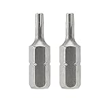 Bosch TXH10102 Security Torx T10H, 1-Inch Insert Bit, 2 Pack [並行輸入品]