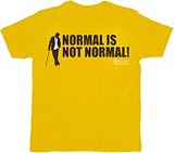 Fox House M.D. Normal's Not Normal Gold T-Shirt Tee