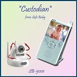 The Custodian. 2.5 Wireless Monitor with Tilt and Pan Camera From Safe Baby.