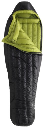 Marmot Plasma 30 Sleeping Bag: 30 Degree Down Black/Hemlock Reg/Left Zip