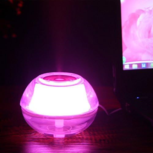 Ainest Mini USB Portable Water Bottle Cap Air Steam Humidifier Mist Diffuser Purifier Purple
