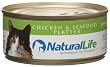 Natural Life Cat Food Can-chicken Seafood, 5.5-Ounce Units (Pack of 24)