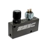 SSBC A0730 Black Anodized Finish Adjustable Proportioning Valve and Distribution Block
