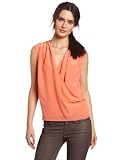 Robert Rodriguez Women's Faux Wrap Blouse, Coral, 0
