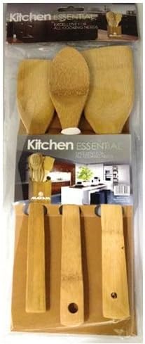 Kitchen Essential Bamboo 3-piece Utensil Set