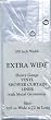 EXTRA WIDE size VINYL Shower Curtain/LINER 108'' wide x 72'' long - SUPER CLEAR