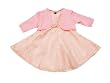 Good Lad Girl Pink Gingham Dress with Cardigan