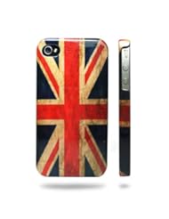 Vintage Union Jack for Iphone 5 / 5S Case / Premium Hard Shell with UV Coating