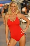 Ujena Red Slider 1-PC Swimsuit