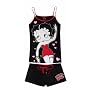 Betty Boop - Black Cami/Sleep Short Set for women