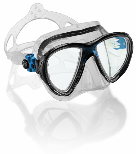cressi Tauchmaske big eyes evolution, blau, DS336020 Preisvergleich