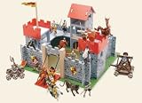Wooden Red Camelot Castle