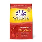 Wellness Super5Mix Dry Dog Food, Just for Seniors Recipe , 15-Pound Bag