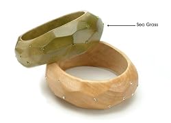 Lisa Bangle in Seagrass