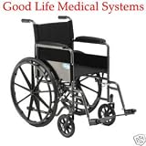 Invacare V18RLR Veranda Wheelchair 18 x 16 with Removable Arms and Elevating Legrests