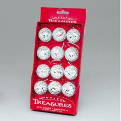 Petite Treasures Glass Mirror Ball Ornament - Case Pack 144 SKU-PAS174882