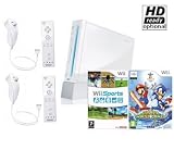 Nintendo Wii System 2 Player Bundle (Brand New) + Mario & Sonic at the Olympic Winter Games