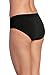 Jockey Women's Underwear Modern Cotton Seamfree Hipster, Black, 8