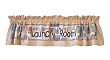 Spivey Clothesline Laundry Room Window Valance