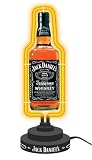 Jack Daniel's Lifestyle Products JD-35450 Bottle Tabletop Neon Sign