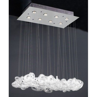 cyber Monday Elegance Pendant in Polished ChromeB003XJBUDQ