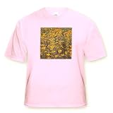 Black Eyed Susan - Adult Light-Pink-T-Shirt Large