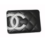 (シャネル)CHANEL　A26725　カンボンライン　カードケース/名刺入れ　黒×シルバー　並行輸入品 [ウェア&シューズ] CHANEL 名刺入れ