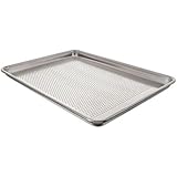 Vollrath (5303P) Wear-Ever Sheet Pan, 1/2 Size, 18 x 13 x 1-inch, Aluminum, Perforated