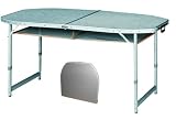 Heavy Duty Oval Aluminum Folding Table With FREE FOOD COVER TA-8108