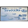 使用期限切れ？未開封 ミリオン　ラテックス　グローブ　Ｎｏ220　Ｓサイズ１００枚入りパウダー付２ケースセット