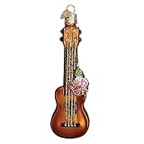 Old World Christmas Ukulele Glass Blown Ornament