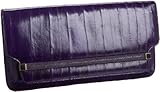 Kara Ross Mia Clutch,Purple,one size