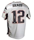 Tom Brady New England Patriots Autographed Authentic White Reebok Jersey