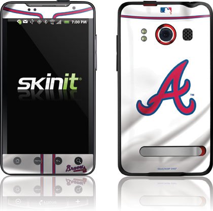 Skinit Atlanta Braves Home Jersey Vinyl Skin for HTC EVO 4G