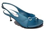 Via Uno ladies leather sandal with diamante and silver detail and silver kitten heel. Available in 5 colours. Free UK P&P! Sale price £24.99