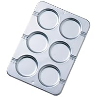 Wilton Round Cookie Treat Pan, 3 1/2 in. Diameter x 1/4 Inch Deep
