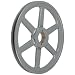 TB Woods BK115 FHP QT Bushed, 11.25" Outside Body Diameter V-Belt Sheave