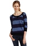 Kensie Girl Juniors Striped Crewneck Sweater