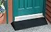 Rubber Threshold - 2 1/2" Rubber Threshold - Boxed Rubber Threshold The Rubber Threshold is made entirely of recycled tires for an economical and slip resistant solution to doorways and curbs. This rubber ramp is ideal for indoor or outdoor use and provides a safe, smooth ground to sill transition. It works great for sliding glass doors because it does not go over the door track. 36" wide, 850 lbs weight capacity.