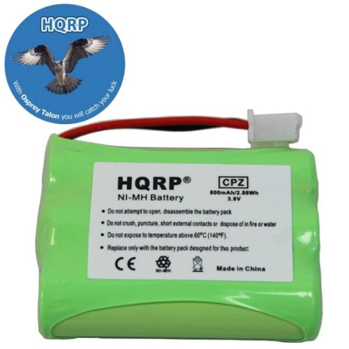 Image of HQRP Battery compatible with Tri-tronics Beagler (1999 - 2001), Beagler XL, Classic 70, Classic 70XLS Remote Controlled Dog Training Collar Receiver plus Coaster