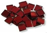 Spiegelmosaik Mosaiksteine rot 20x20mm