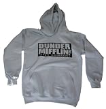 The Office Dunder Mifflin Paper Company Adult HOODIE Hooded SWEATSHIRT - Box Design - (Available in Assorted Colors and Sizes)