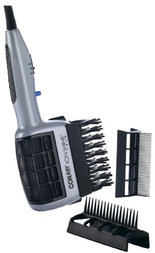 Conair SD6X, 1875-Watt, 3-in-1 Ionic Styler with 3 Attachments