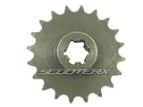 Scooterx 20 tooth sprocket for Gas Scooter, Pocket Bike, Mini Chopper, Gas Skateboard
