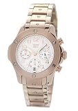 Davis - 1349 - Montre Femme Acier - Quartz Analogique - Chronographe - Bracelet M&eacute;tal Acier Rose